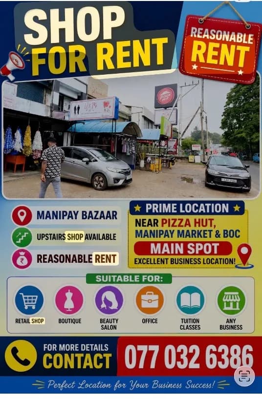 Shop for rent